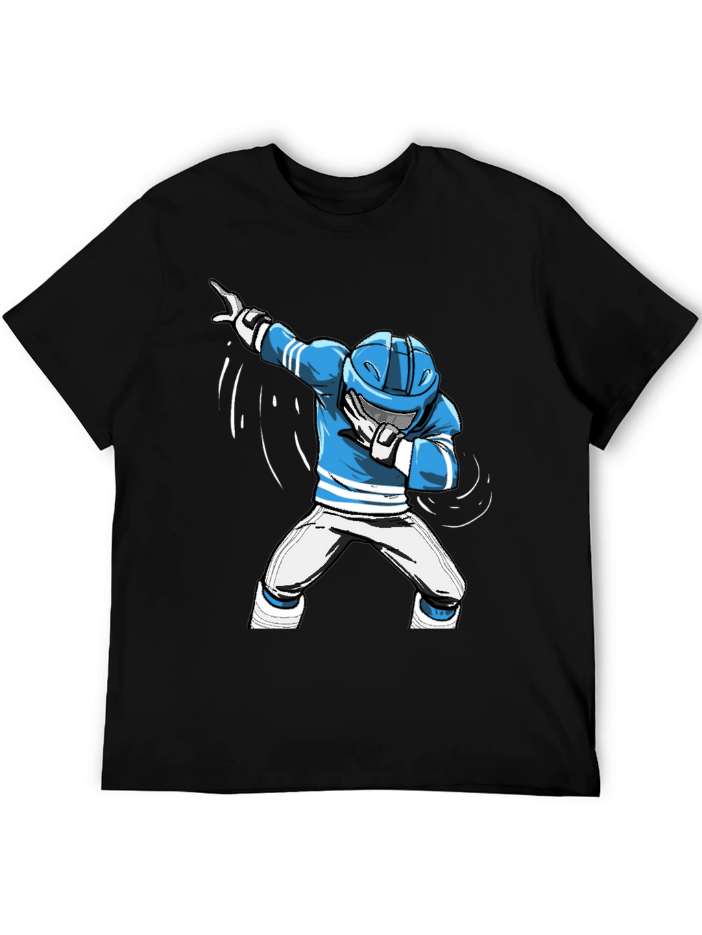 Dabbing Hockey Player Graphic T-Shirt