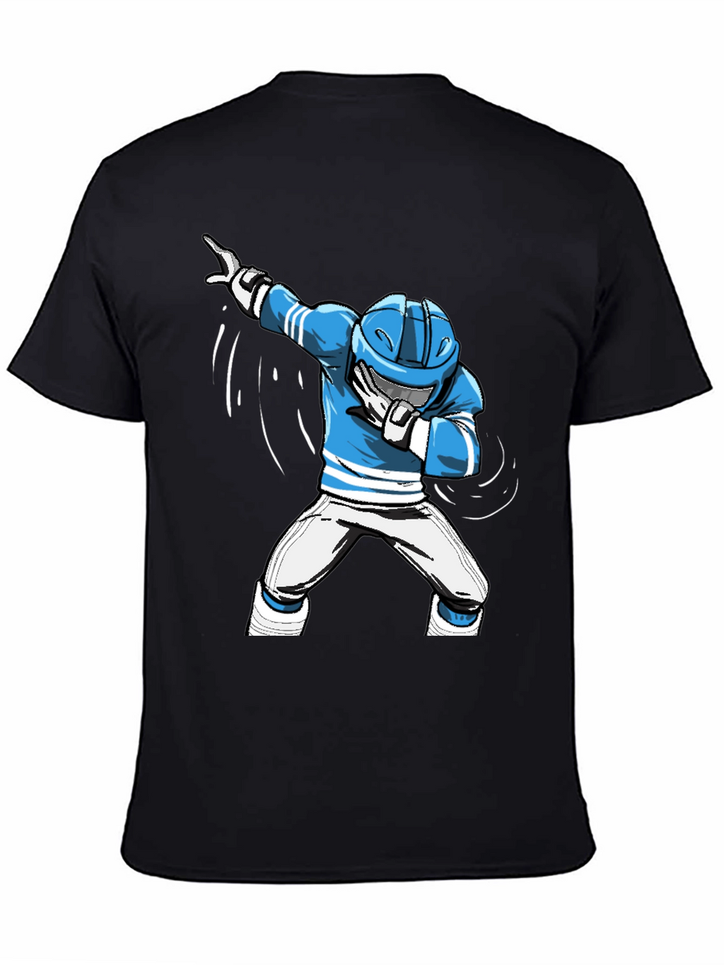 Dabbing Hockey Player Graphic T-Shirt