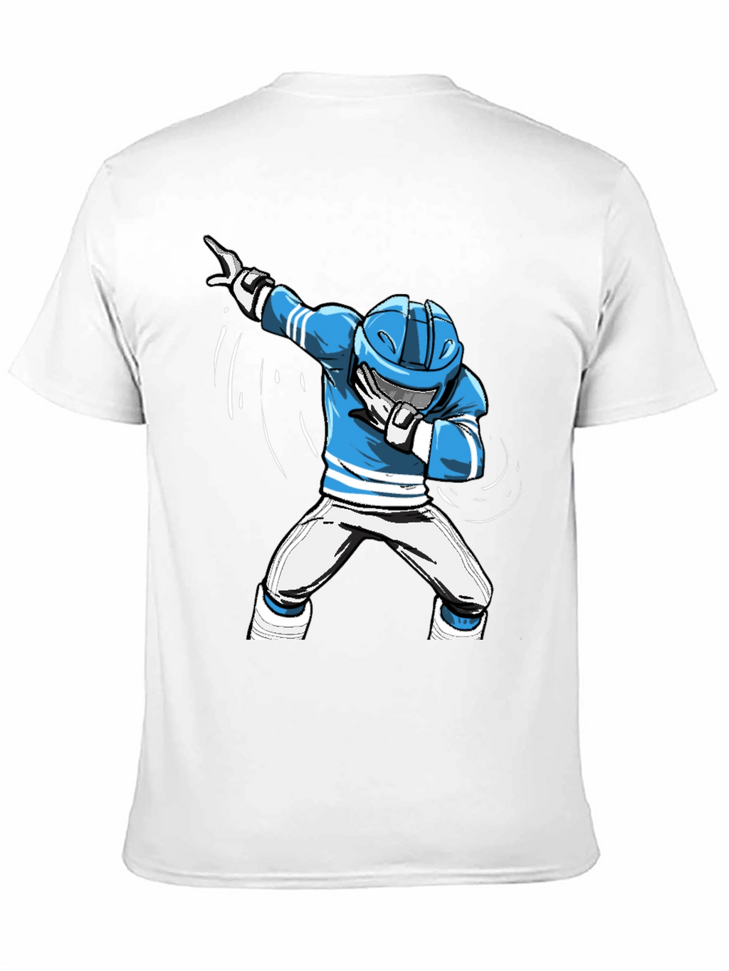 Dabbing Hockey Player Graphic T-Shirt