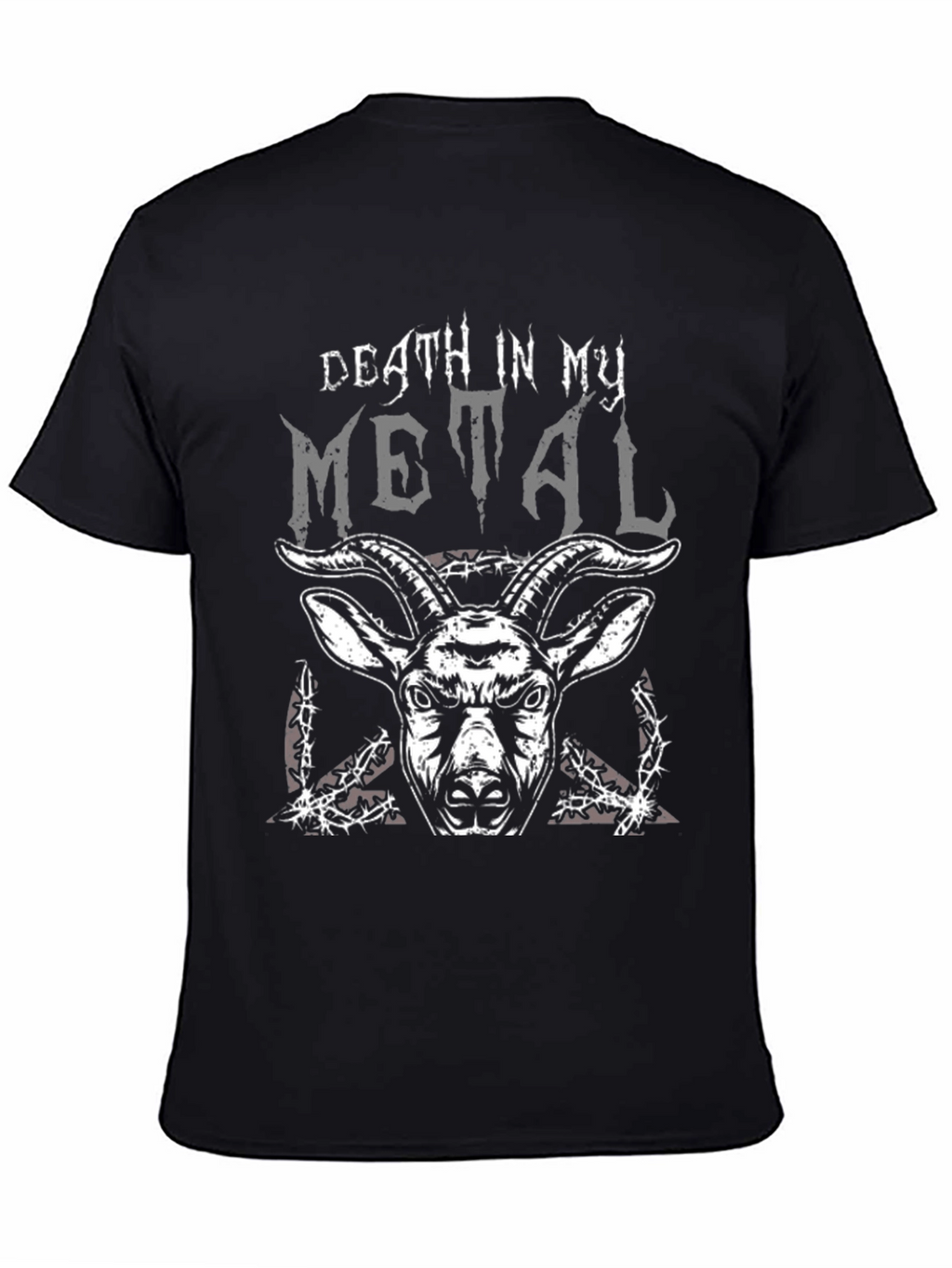 Death in My Metal Graphic T-Shirt