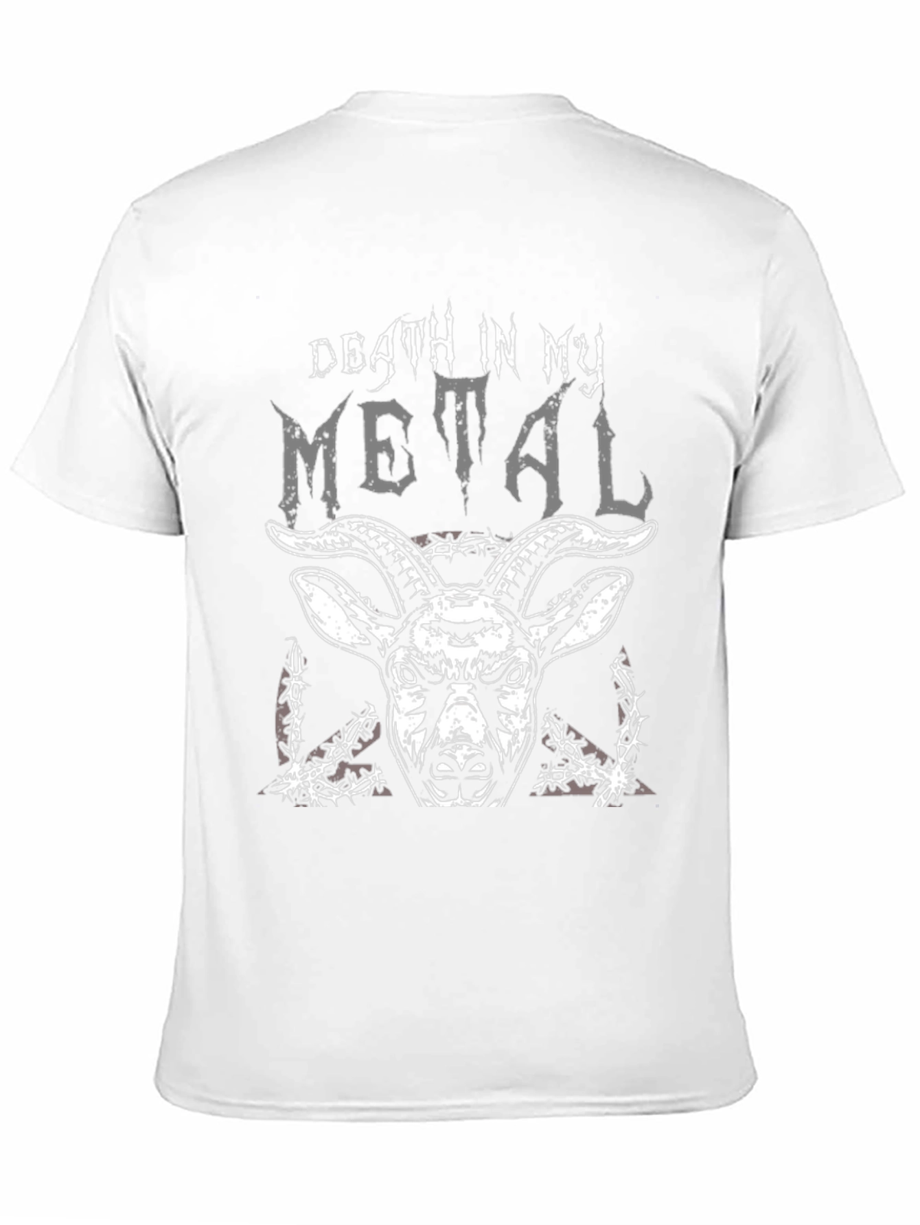 Death in My Metal Graphic T-Shirt