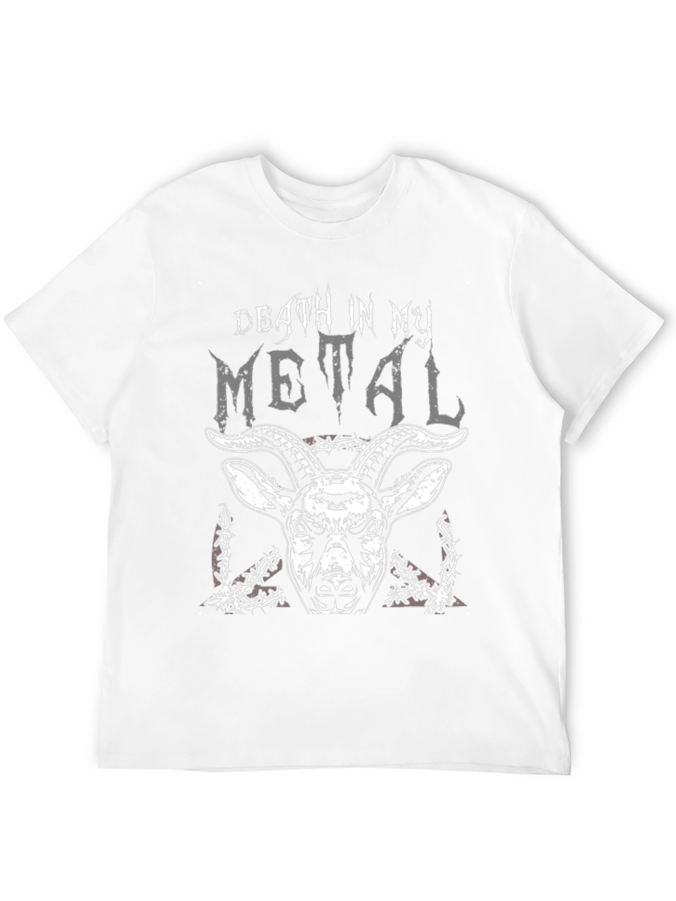 Death in My Metal Graphic T-Shirt
