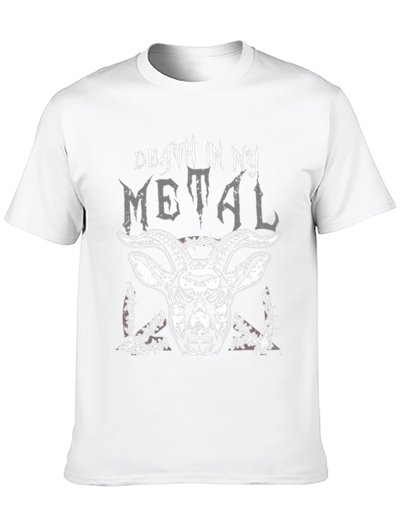Death in My Metal Graphic T-Shirt