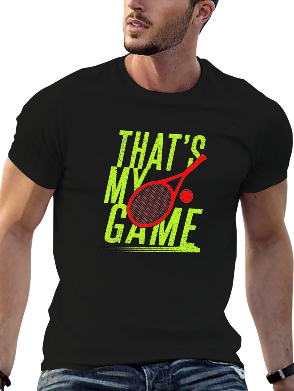 Thats My Game Tennis Graphic Tee