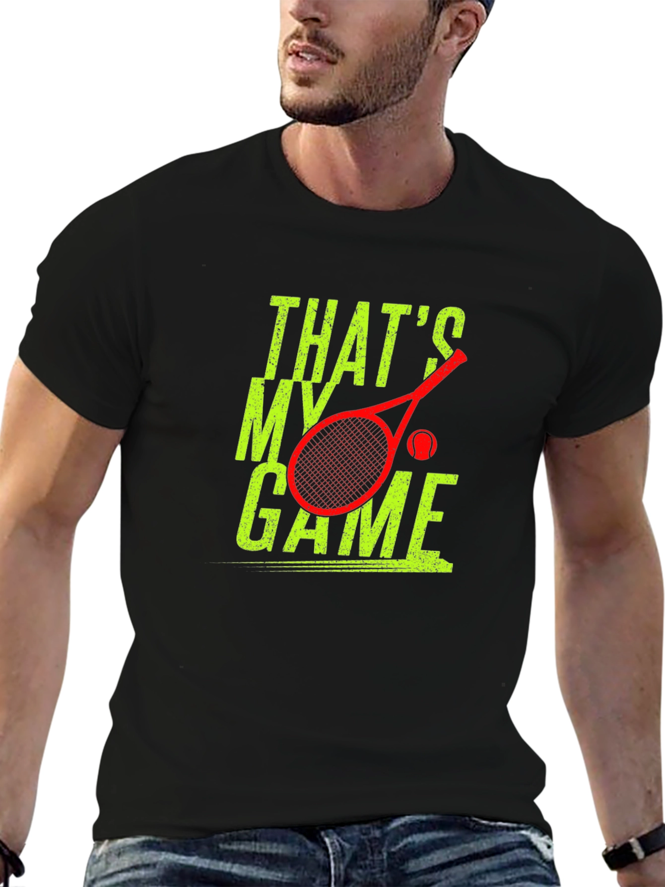 Thats My Game Tennis Graphic Tee