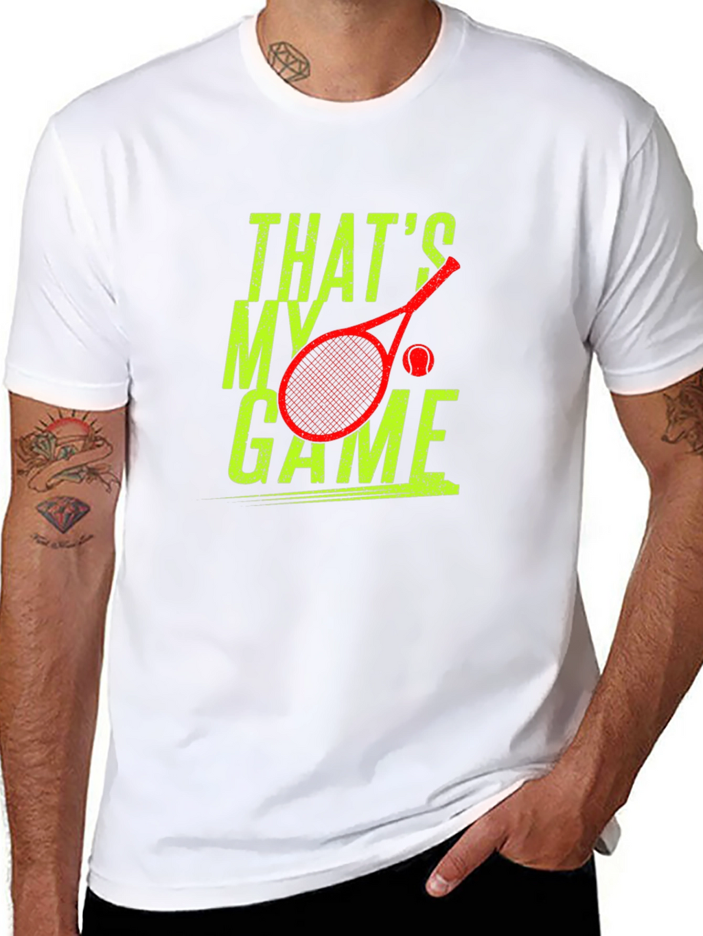 Thats My Game Tennis Graphic Tee