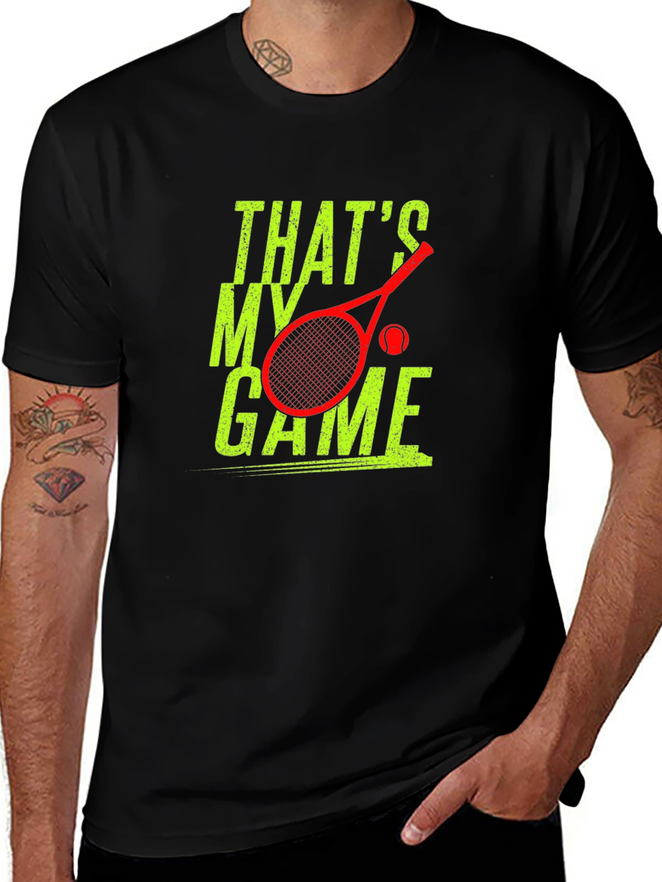 Thats My Game Tennis Graphic Tee