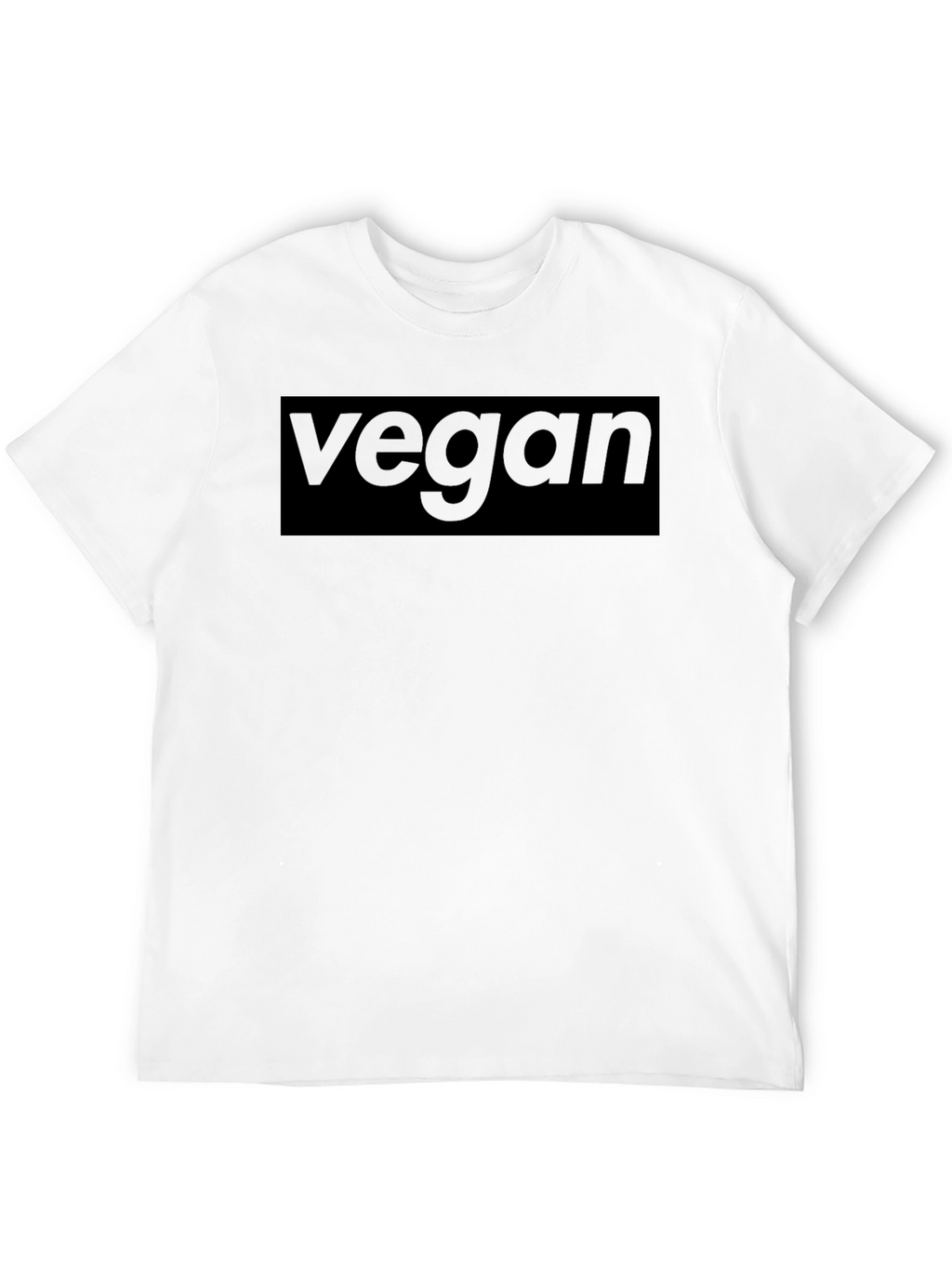Vegan Statement Black T-Shirt