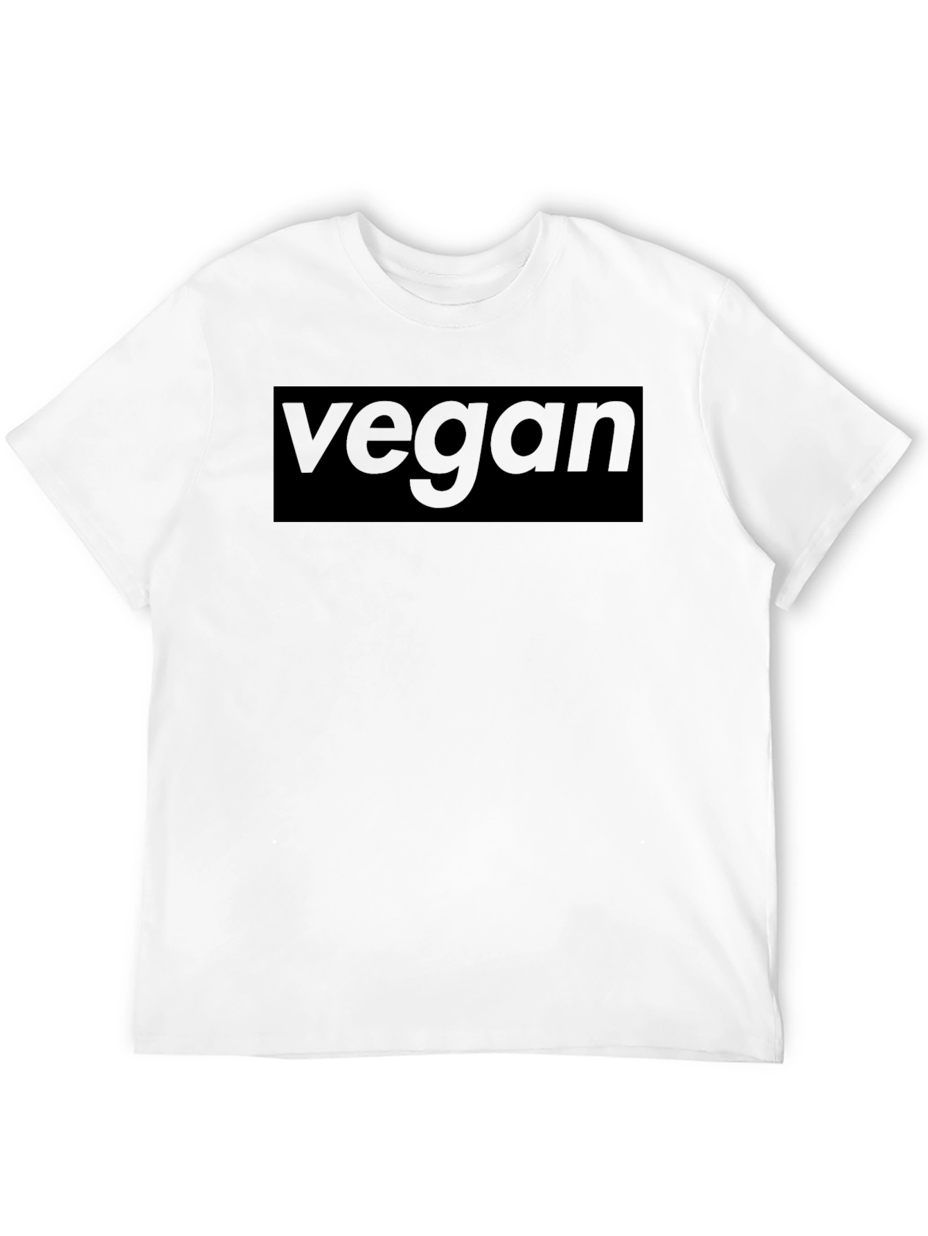 Vegan Statement Black T-Shirt