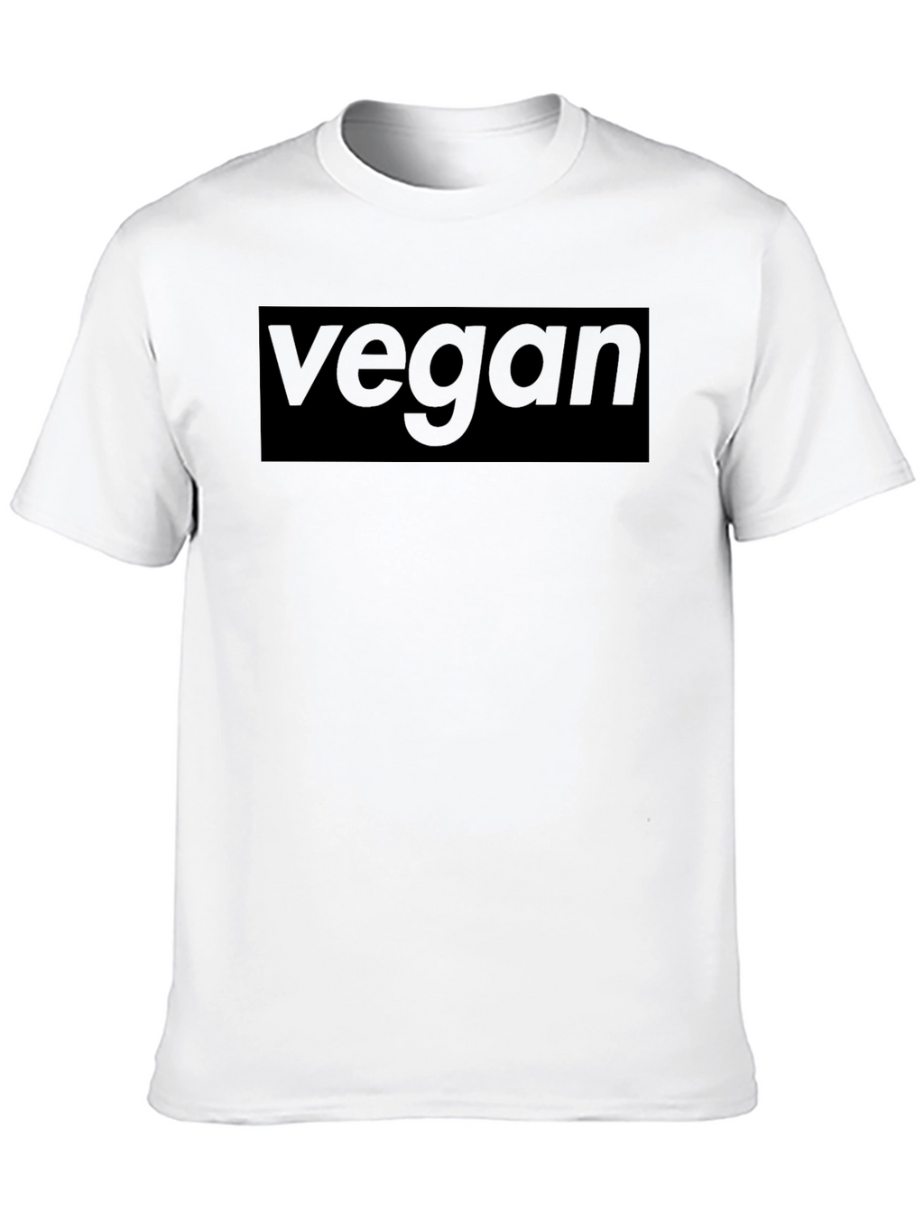 Vegan Statement Black T-Shirt