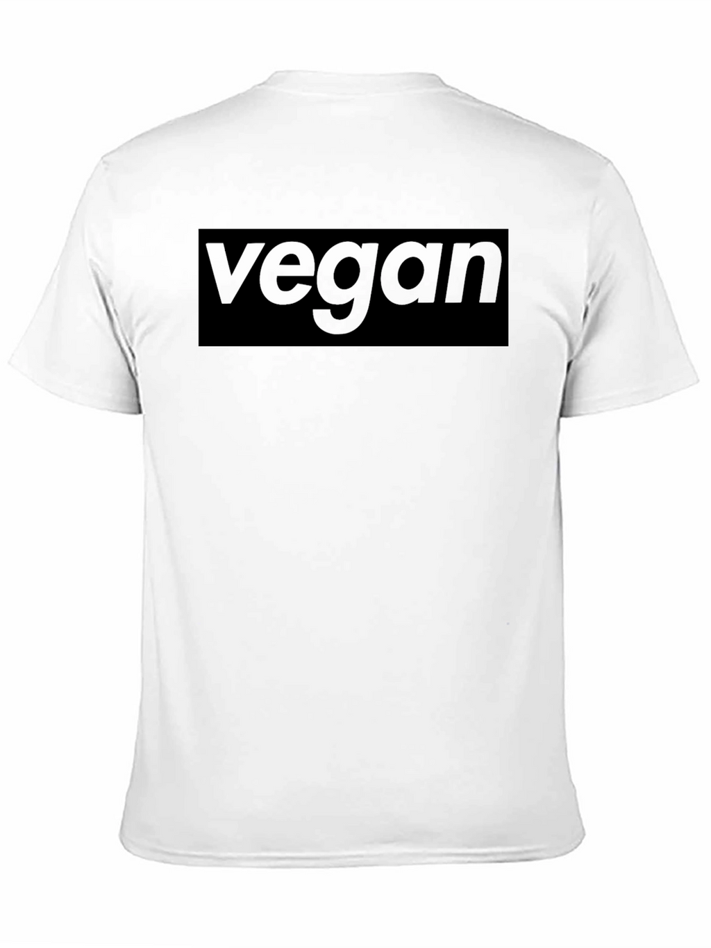Vegan Statement Black T-Shirt