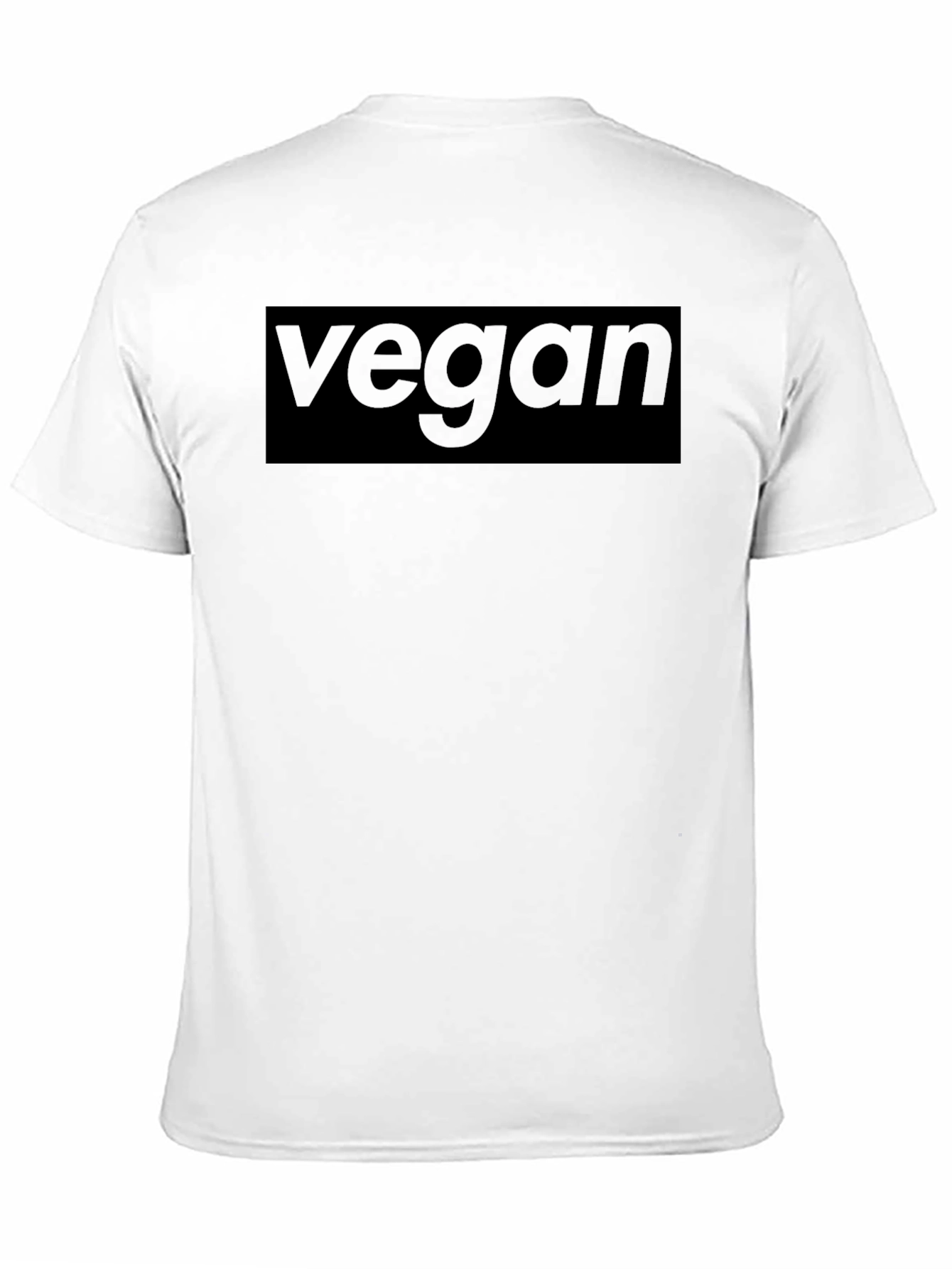 Vegan Statement Black T-Shirt