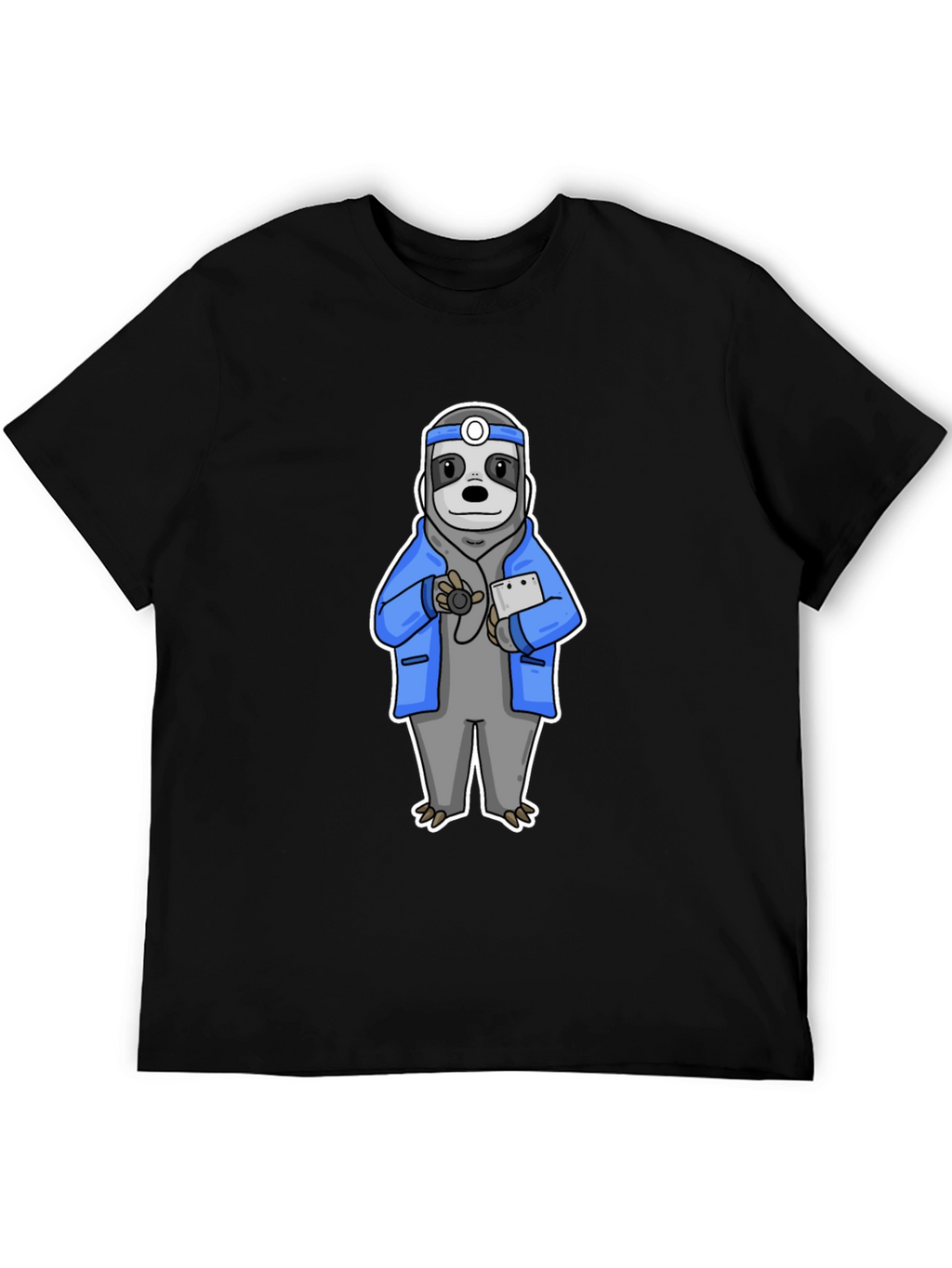 Sloth Doctor Graphic T-Shirt
