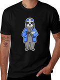 Sloth Doctor Graphic T-Shirt
