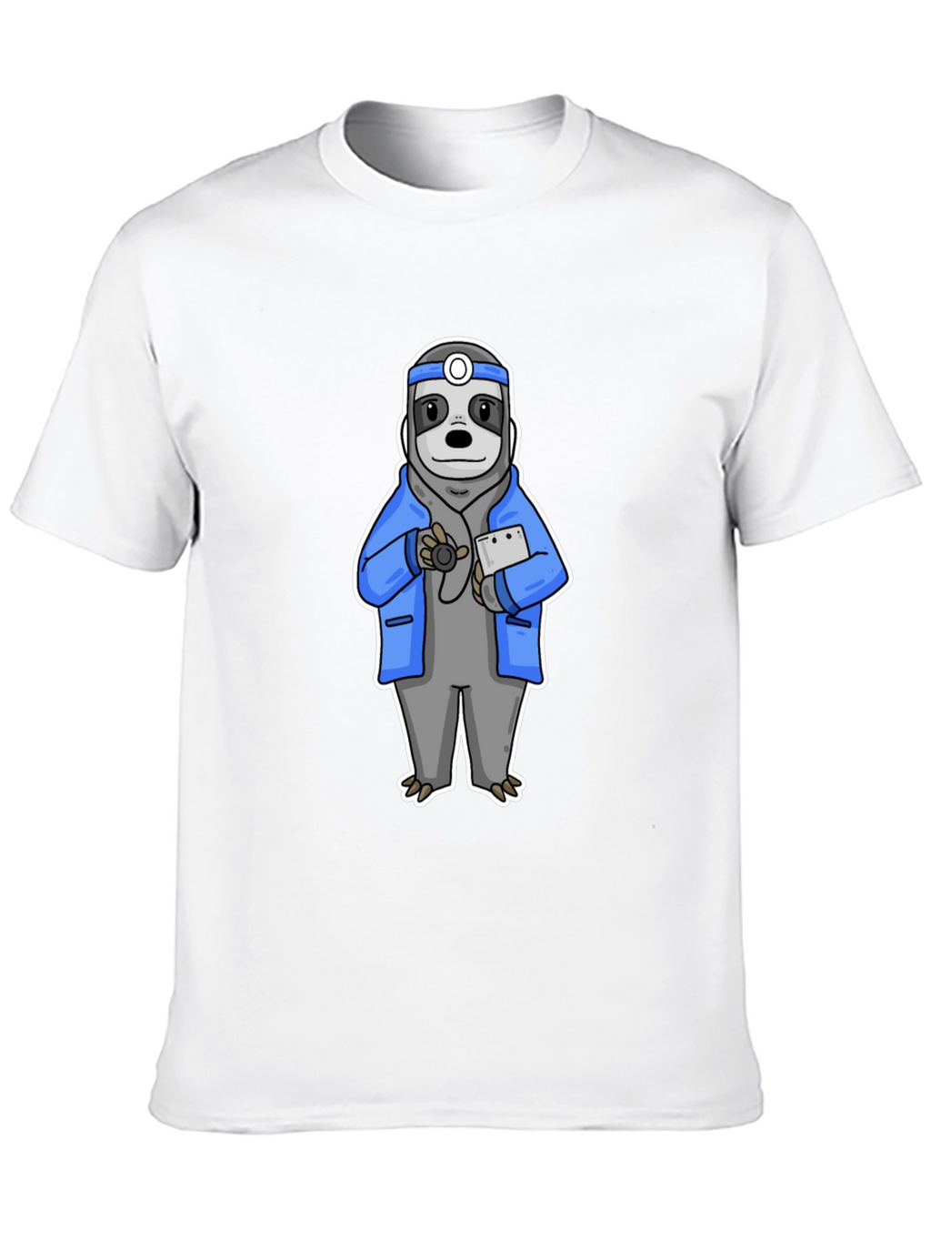 Sloth Doctor Graphic T-Shirt