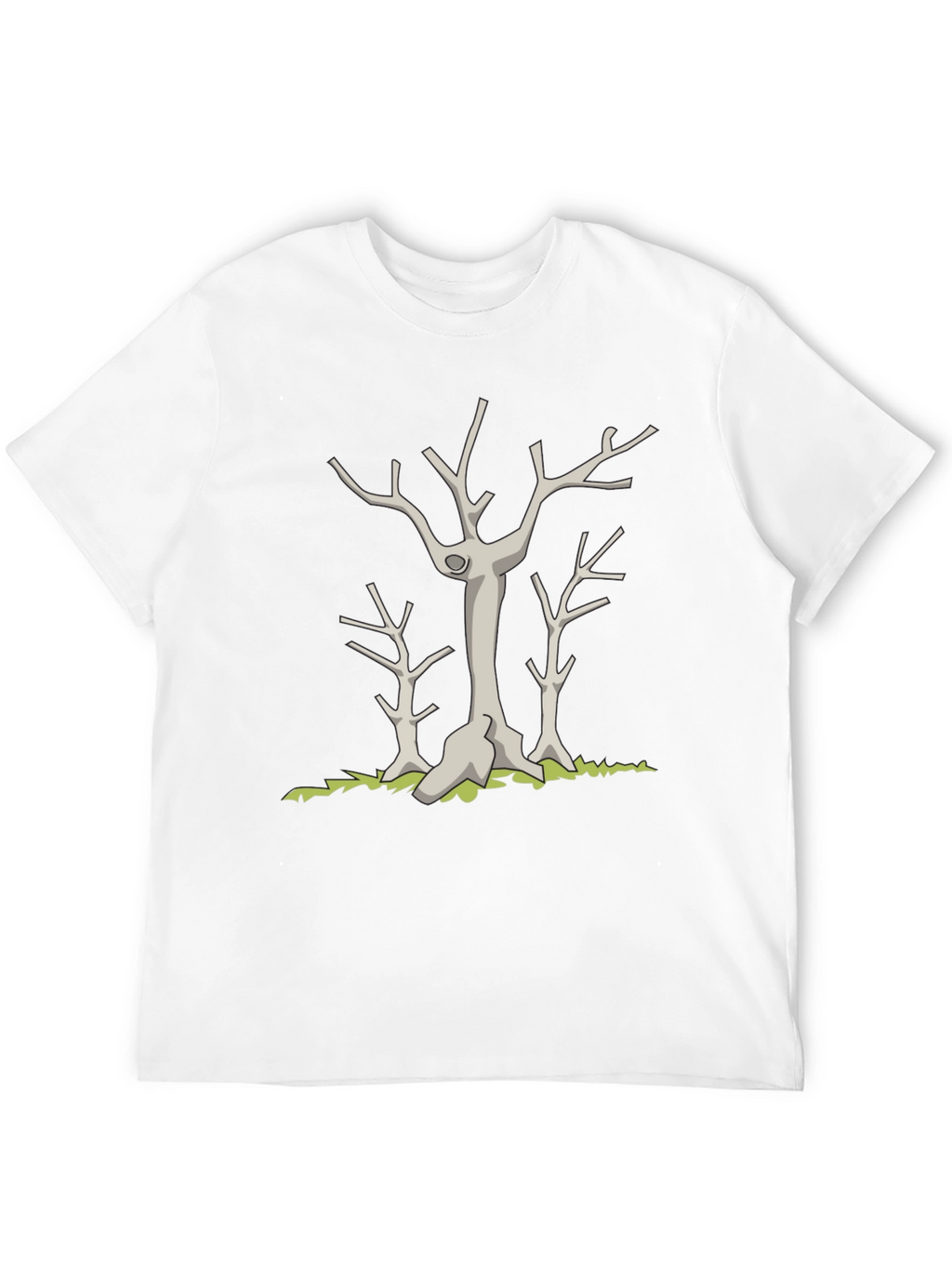 Dead Trees Graphic Black T-Shirt