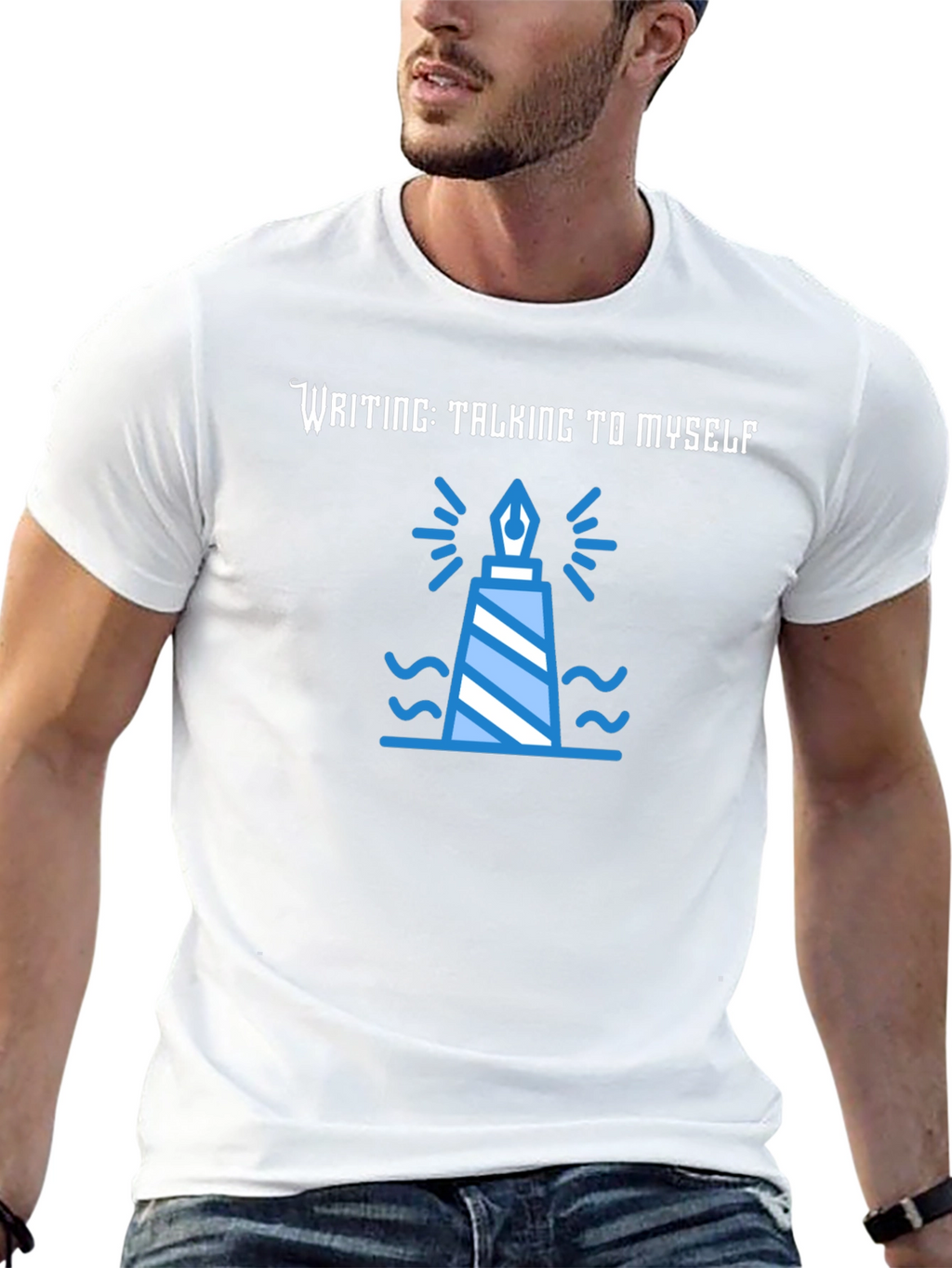 Writing: Talking to Myself Tee