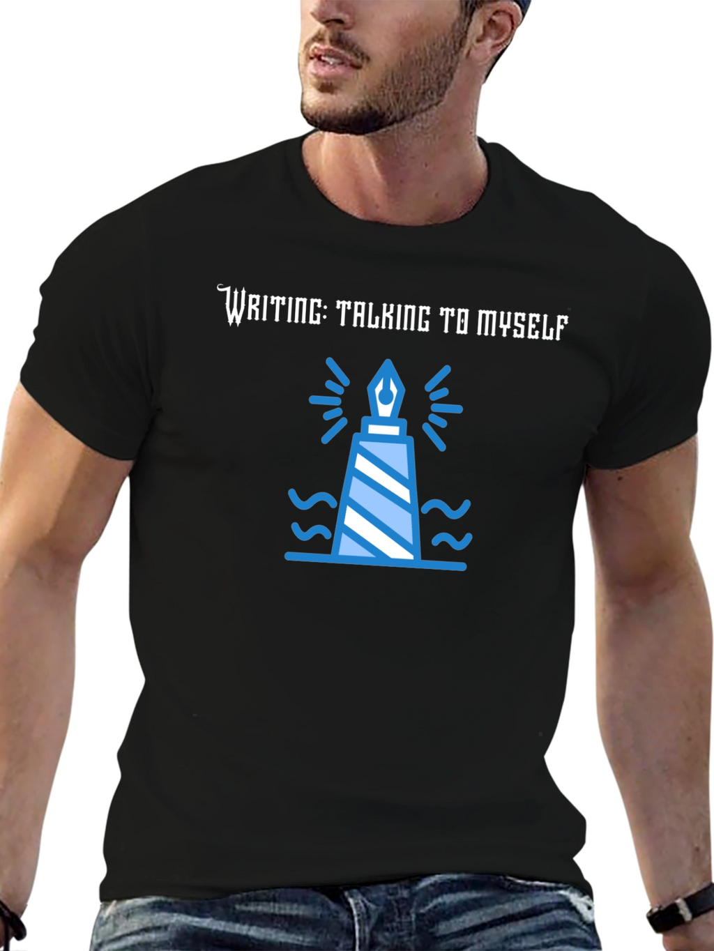 Writing: Talking to Myself Tee