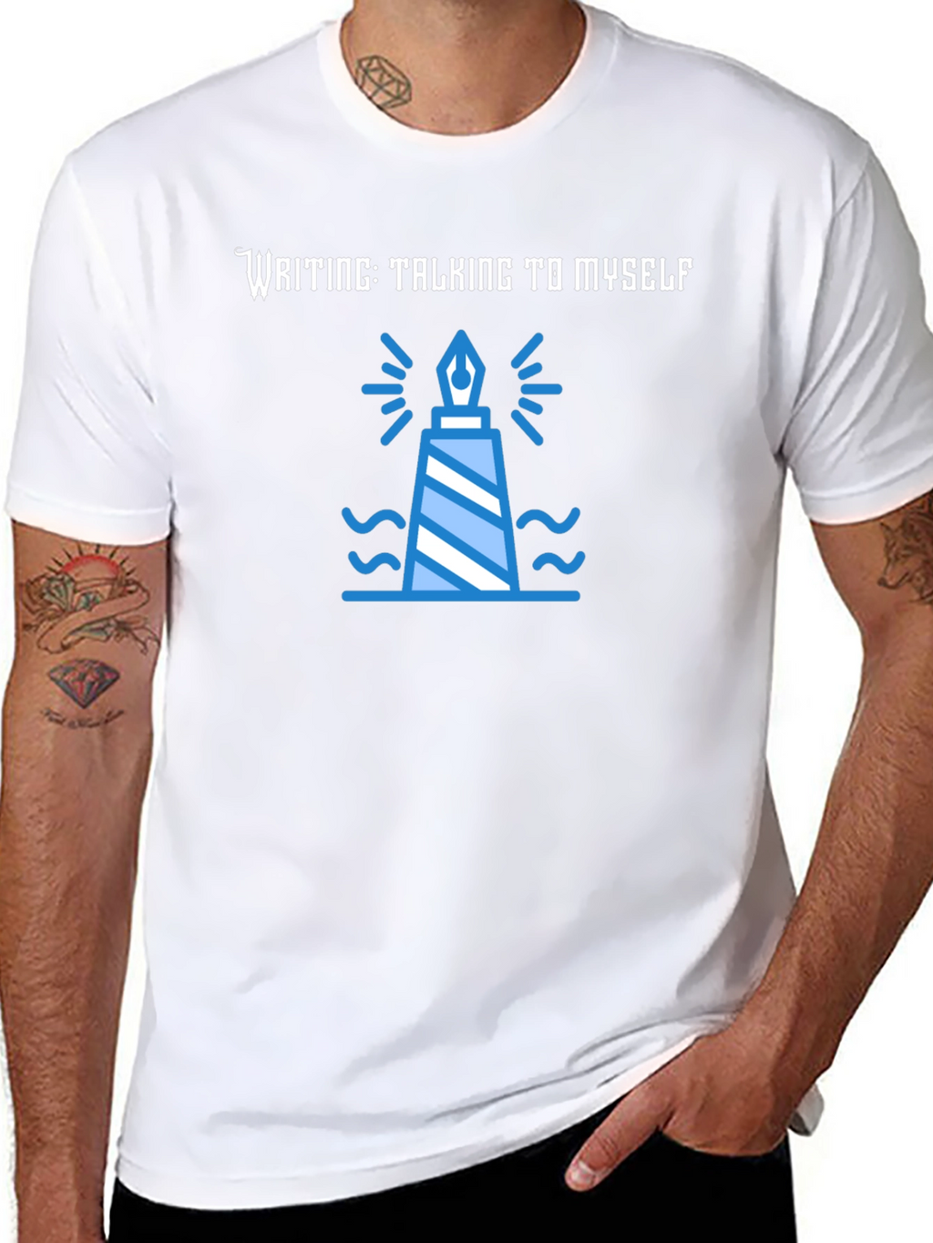 Writing: Talking to Myself Tee