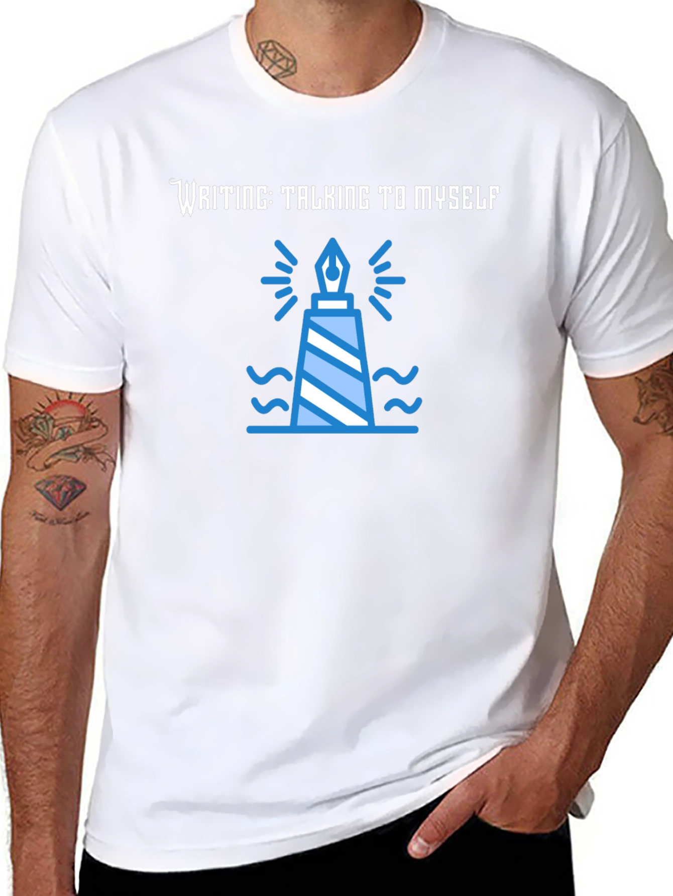 Writing: Talking to Myself Tee