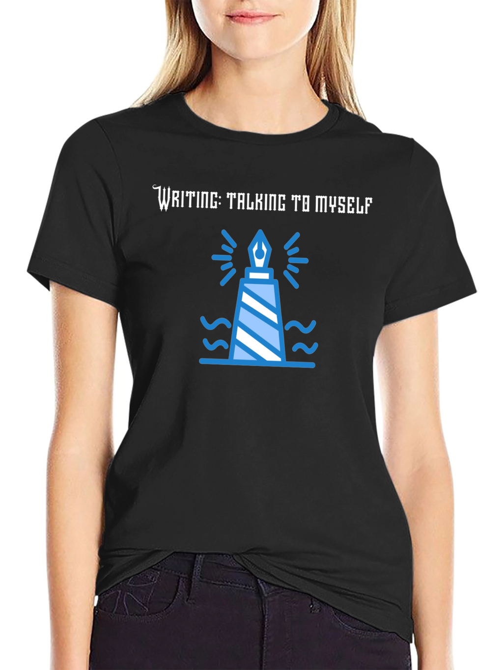 Writing: Talking to Myself Tee