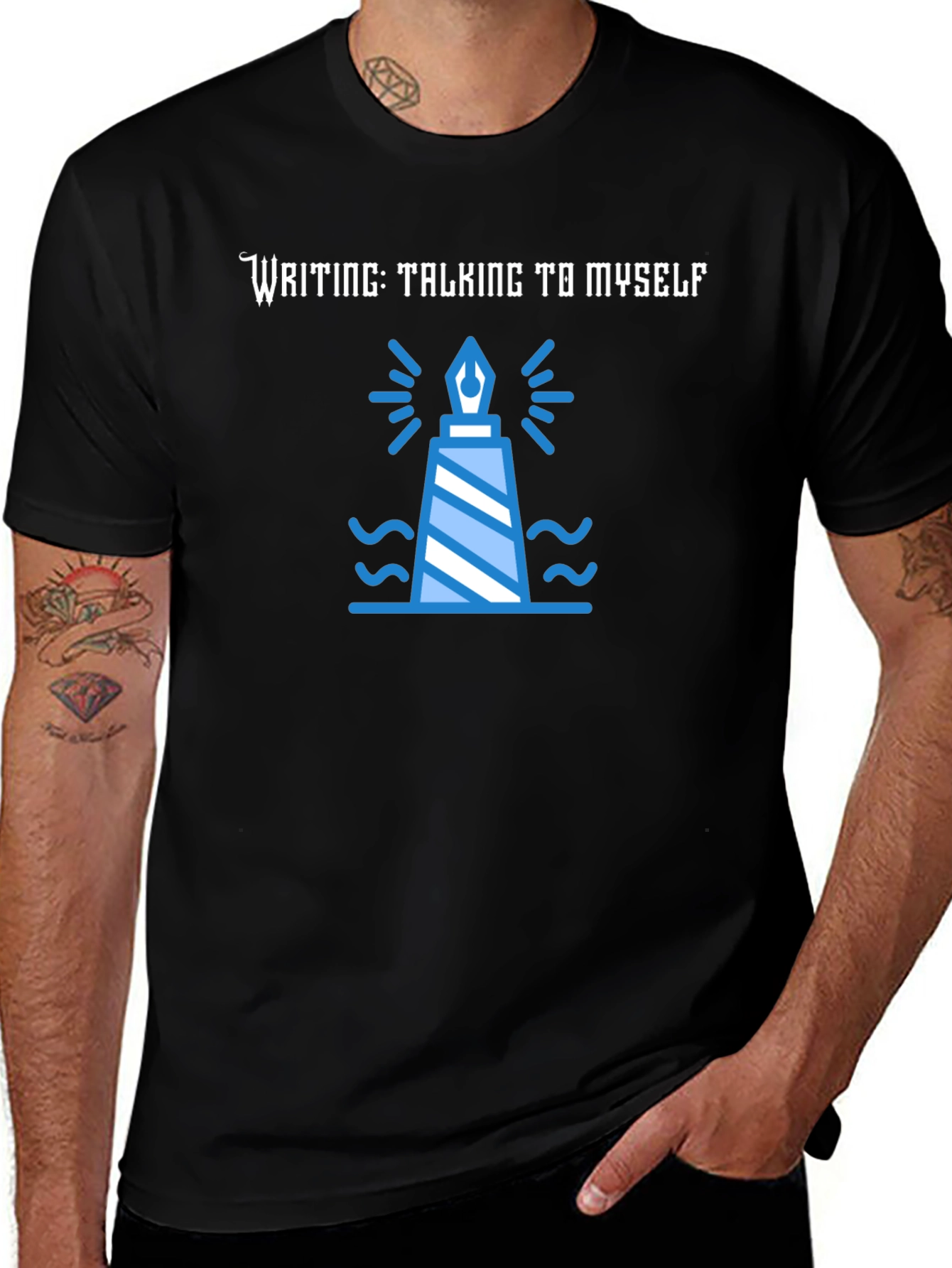 Writing: Talking to Myself Tee