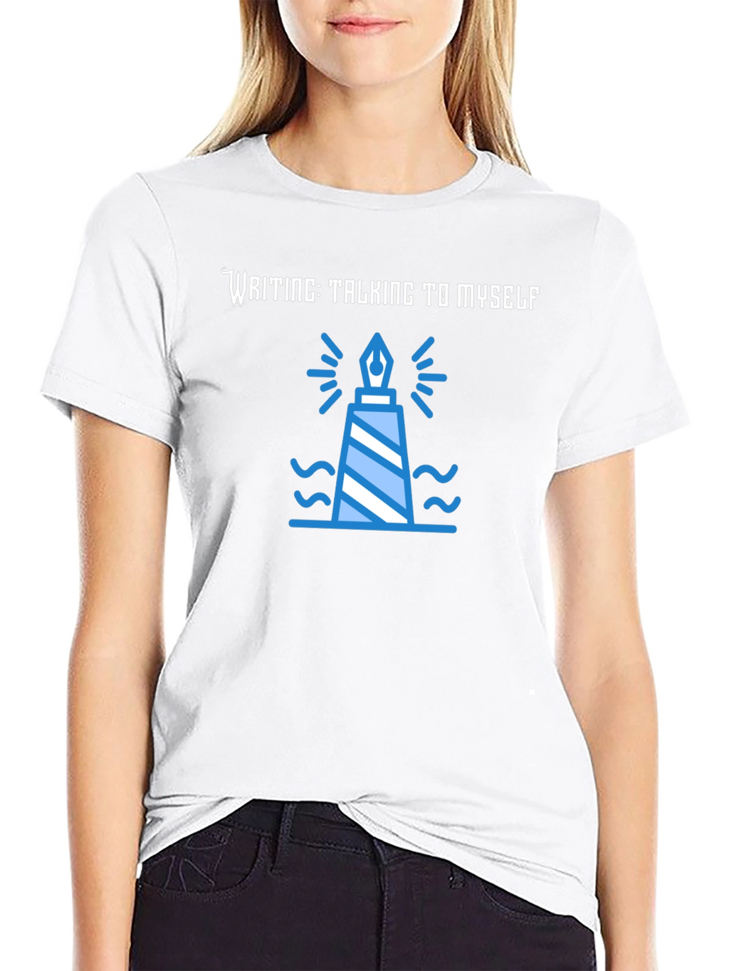 Writing: Talking to Myself Tee