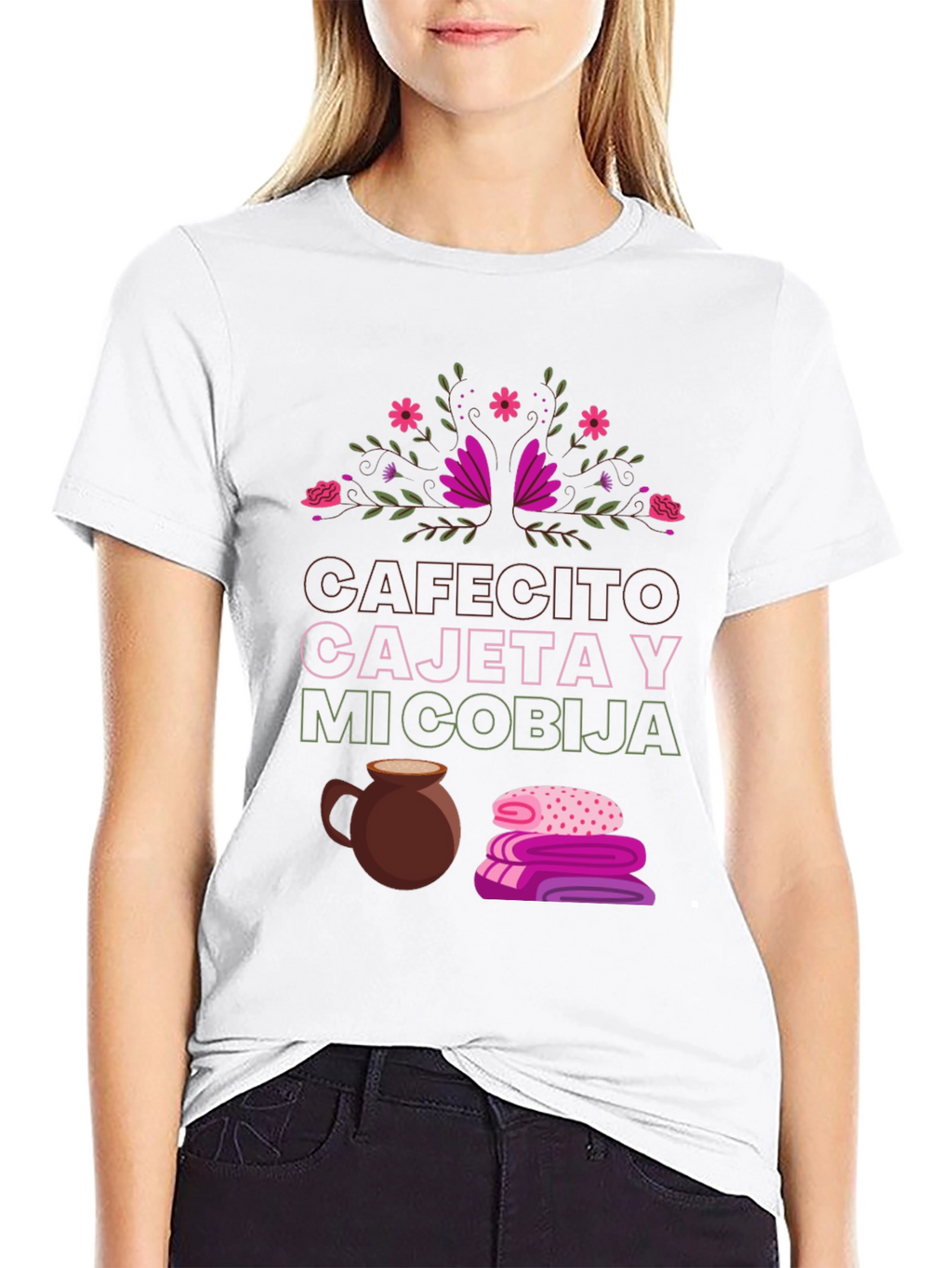 Cafecito Cajeta y Mi Cobija T-Shirt