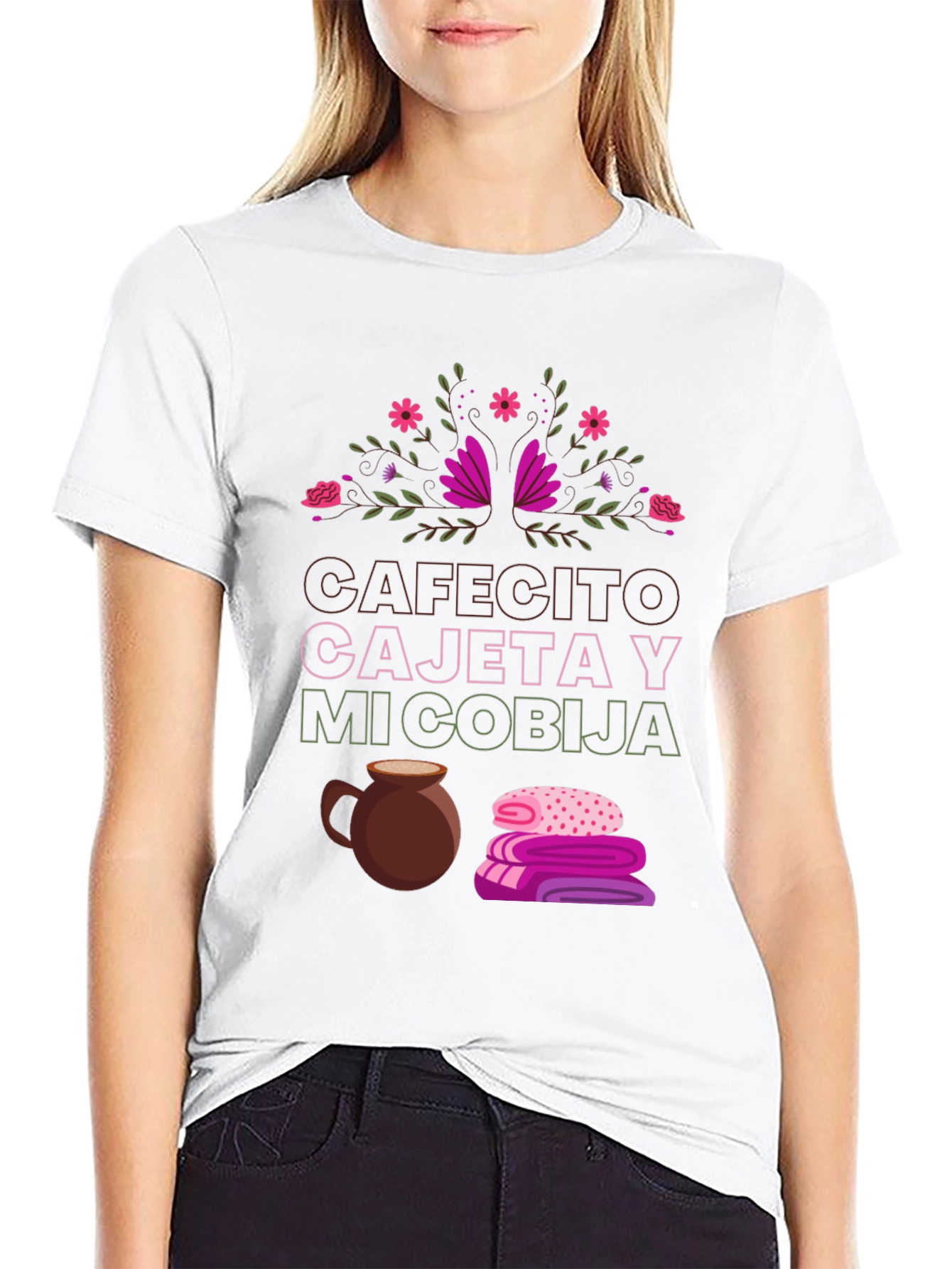 Cafecito Cajeta y Mi Cobija T-Shirt