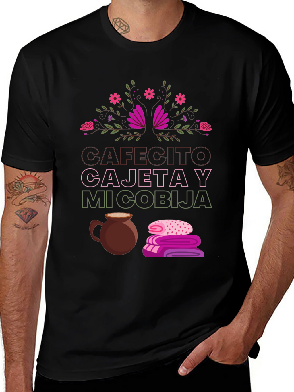 Cafecito Cajeta y Mi Cobija T-Shirt