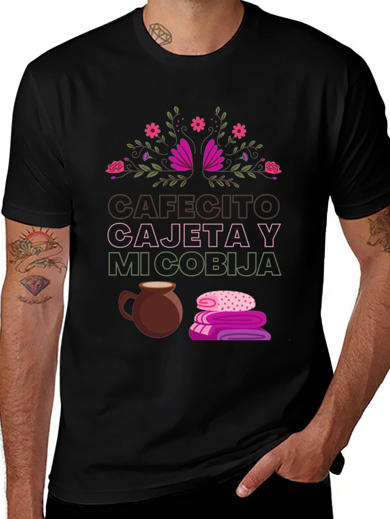 Cafecito Cajeta y Mi Cobija T-Shirt