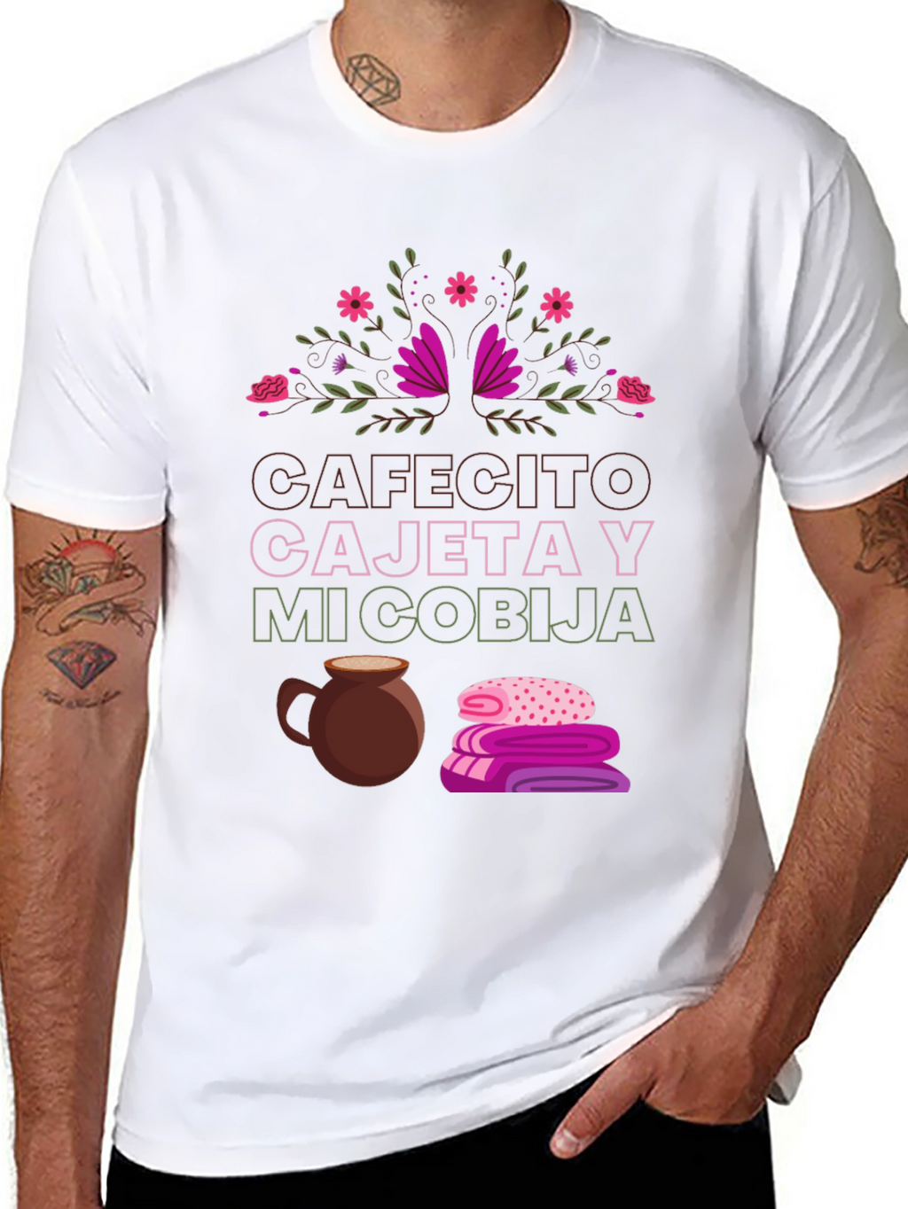 Cafecito Cajeta y Mi Cobija T-Shirt