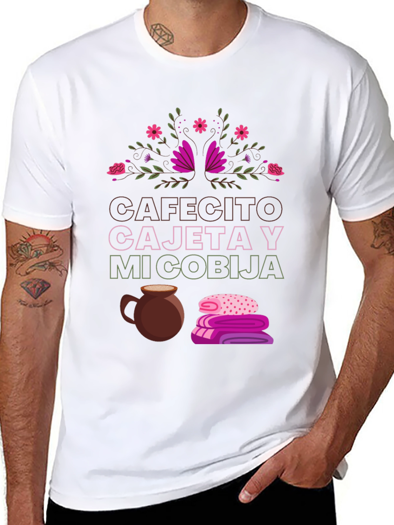 Cafecito Cajeta y Mi Cobija T-Shirt