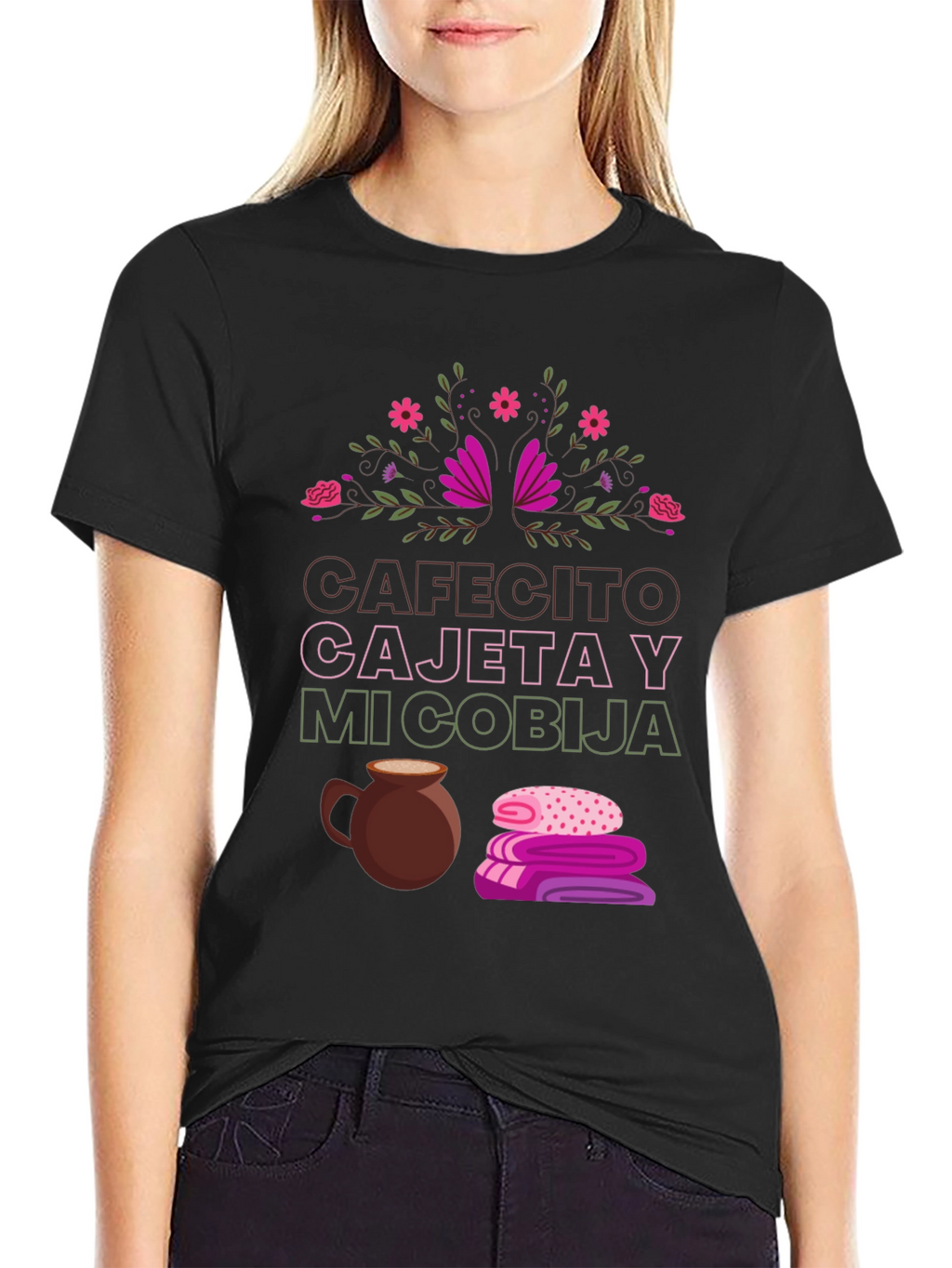 Cafecito Cajeta y Mi Cobija T-Shirt