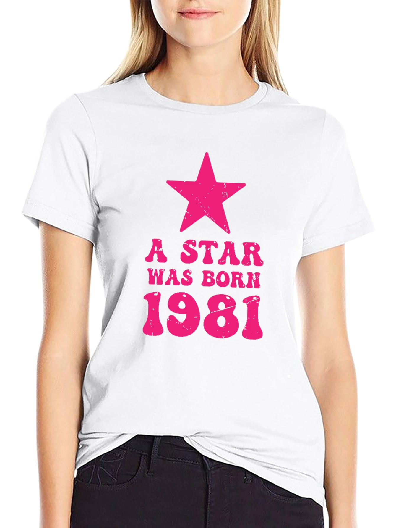 A Star Was Born 1981 Birthday T-Shirt