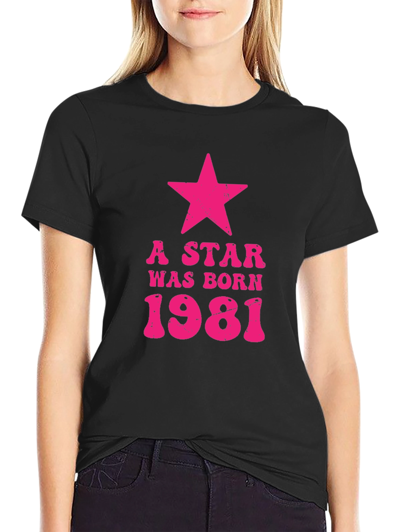 A Star Was Born 1981 Birthday T-Shirt