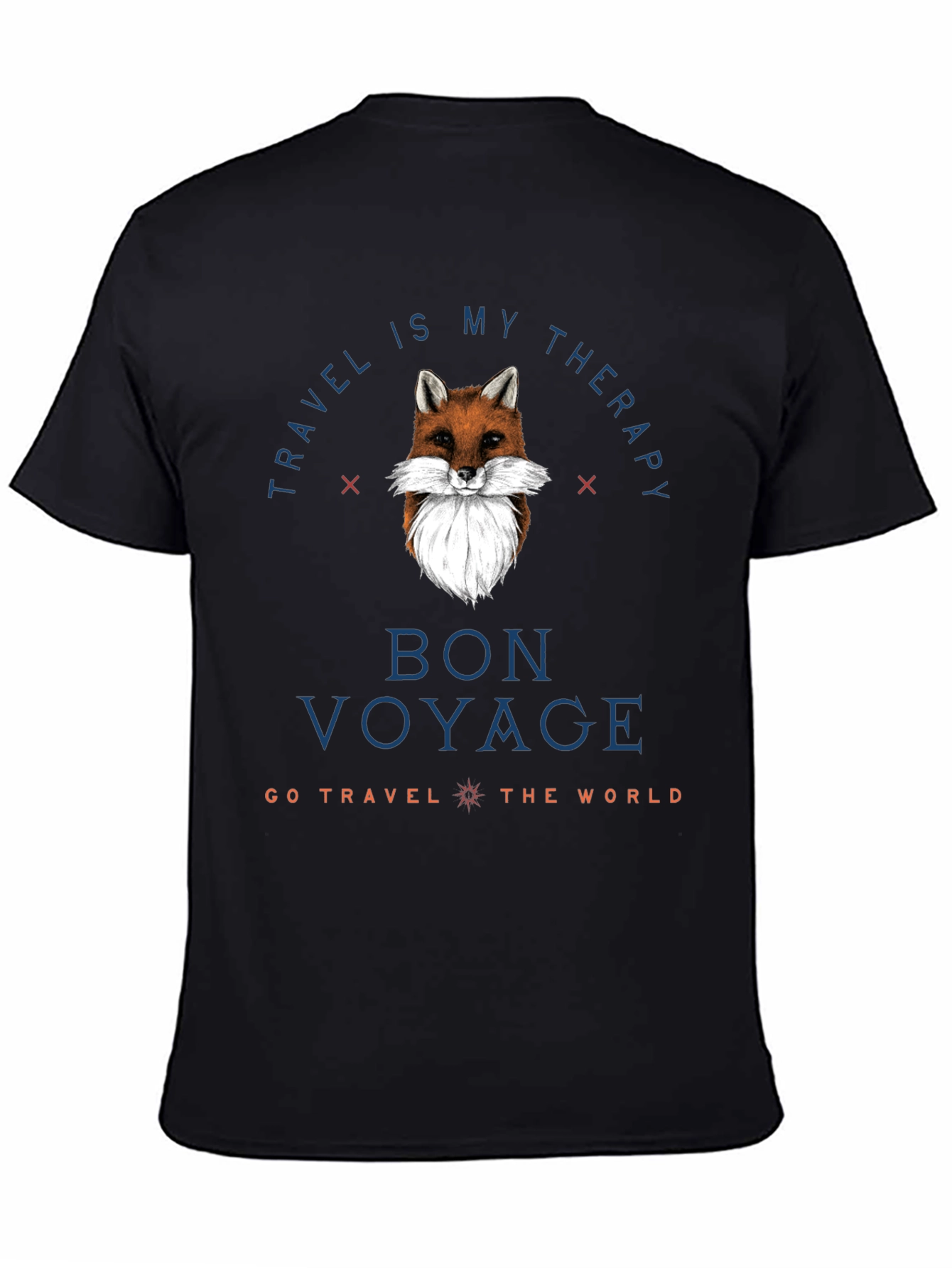 Travel Therapy Fox Graphic Tee