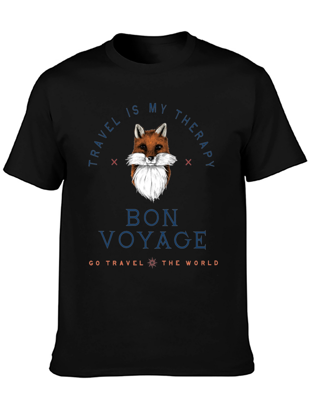 Travel Therapy Fox Graphic Tee