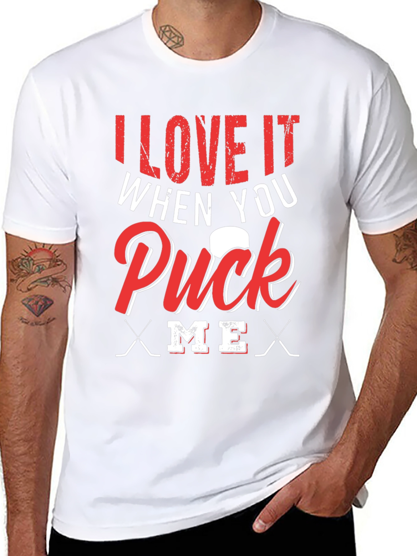 I Love It When You Puck Me T-Shirt