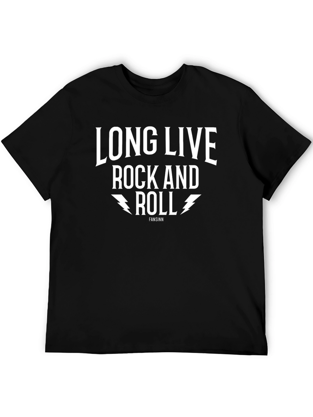 Long Live Rock and Roll Black T-Shirt