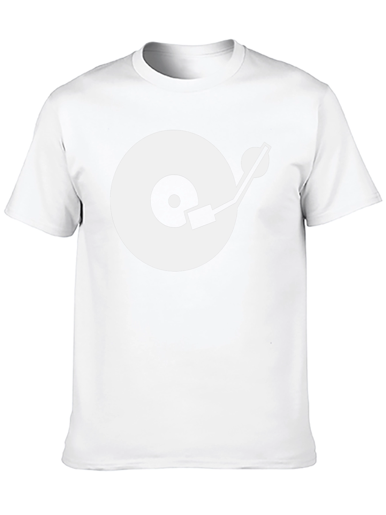 Turntable Graphic T-Shirt - Black