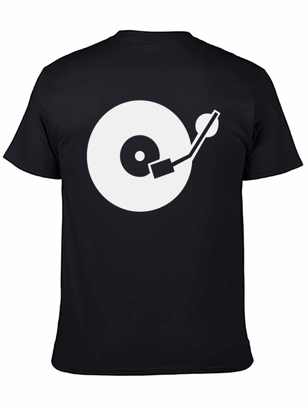 Turntable Graphic T-Shirt - Black