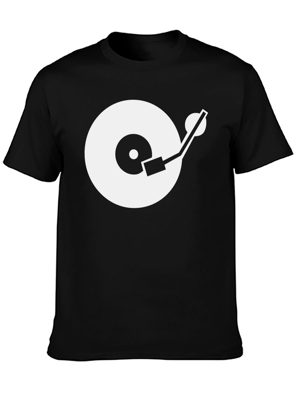 Turntable Graphic T-Shirt - Black