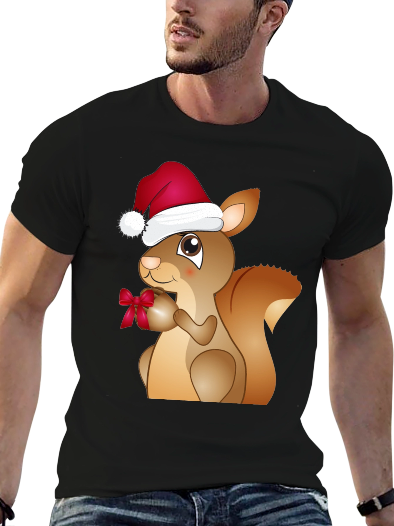 Festive Squirrel T-Shirt