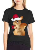 Festive Squirrel T-Shirt