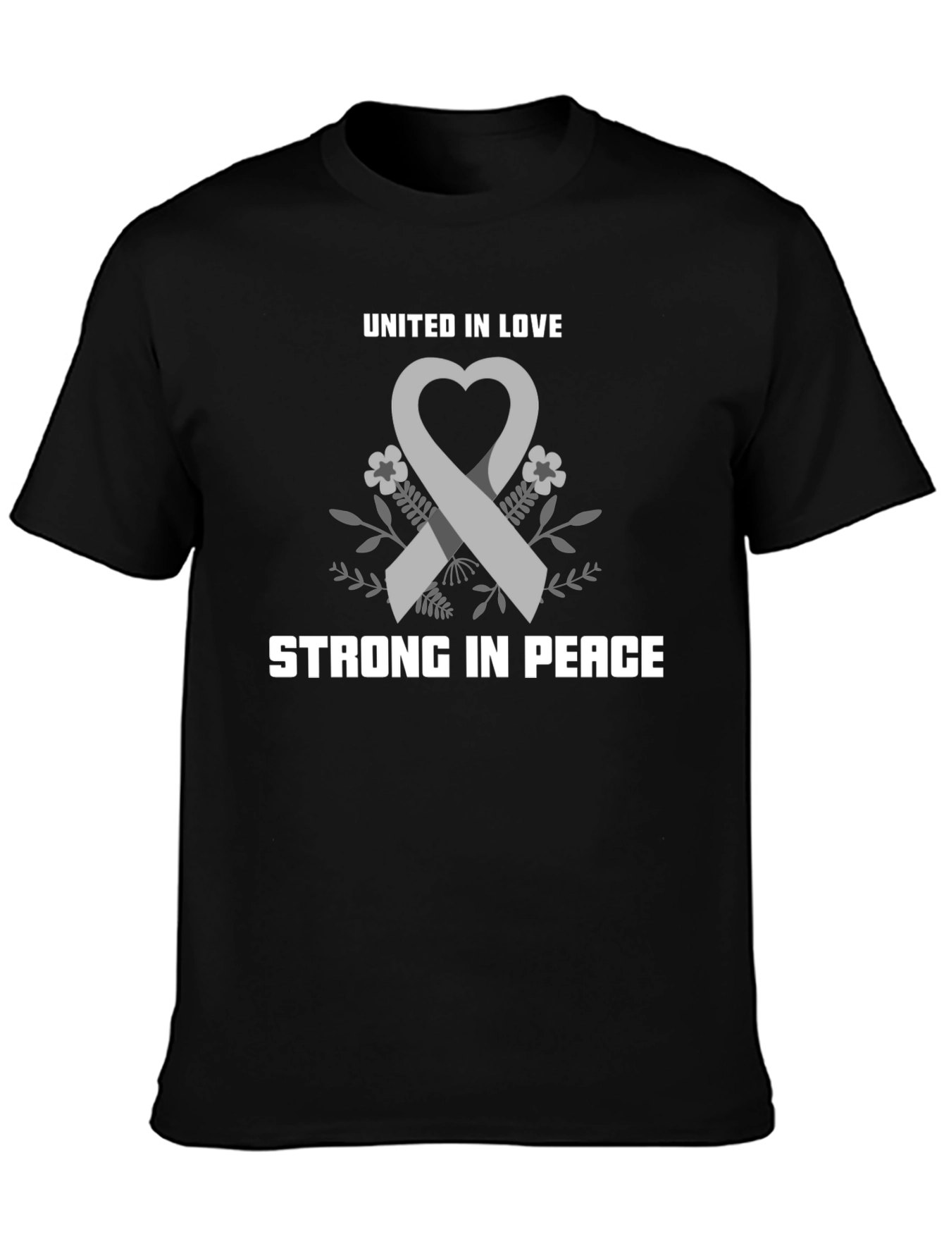 United In Love Strong In Peace T-Shirt