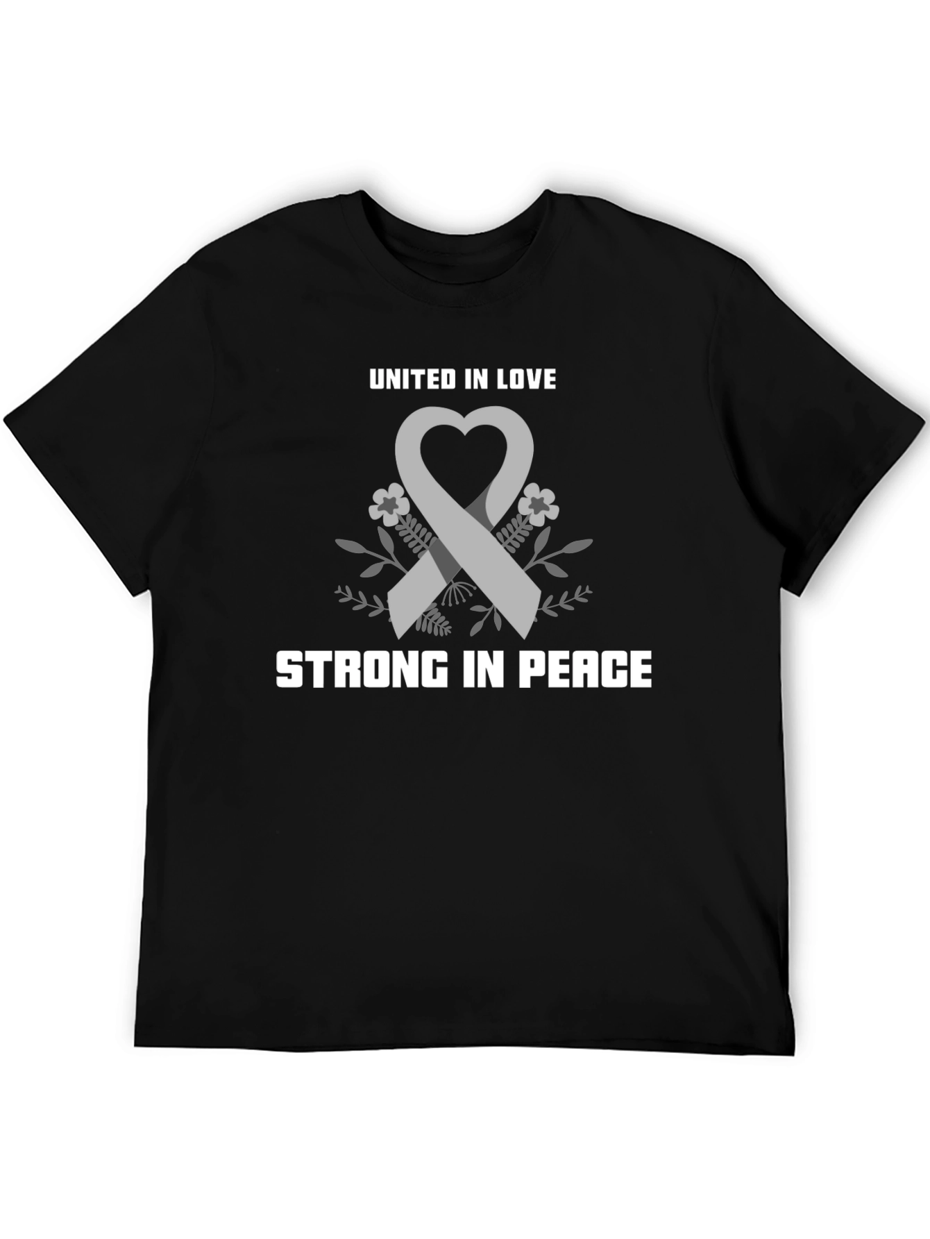 United In Love Strong In Peace T-Shirt