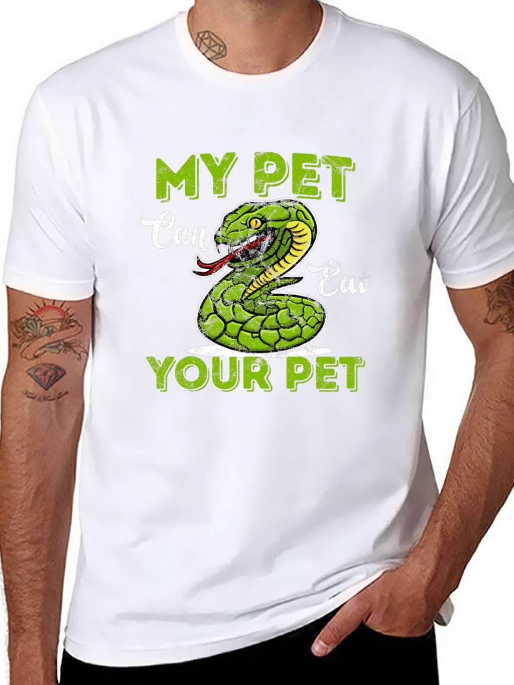 My Pet Can Eat Your Pet Snake T-Shirt
