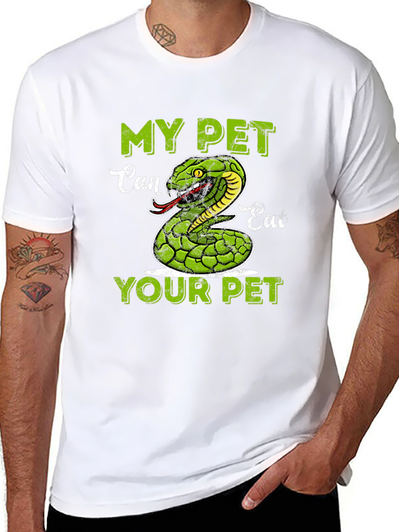 My Pet Can Eat Your Pet Snake T-Shirt