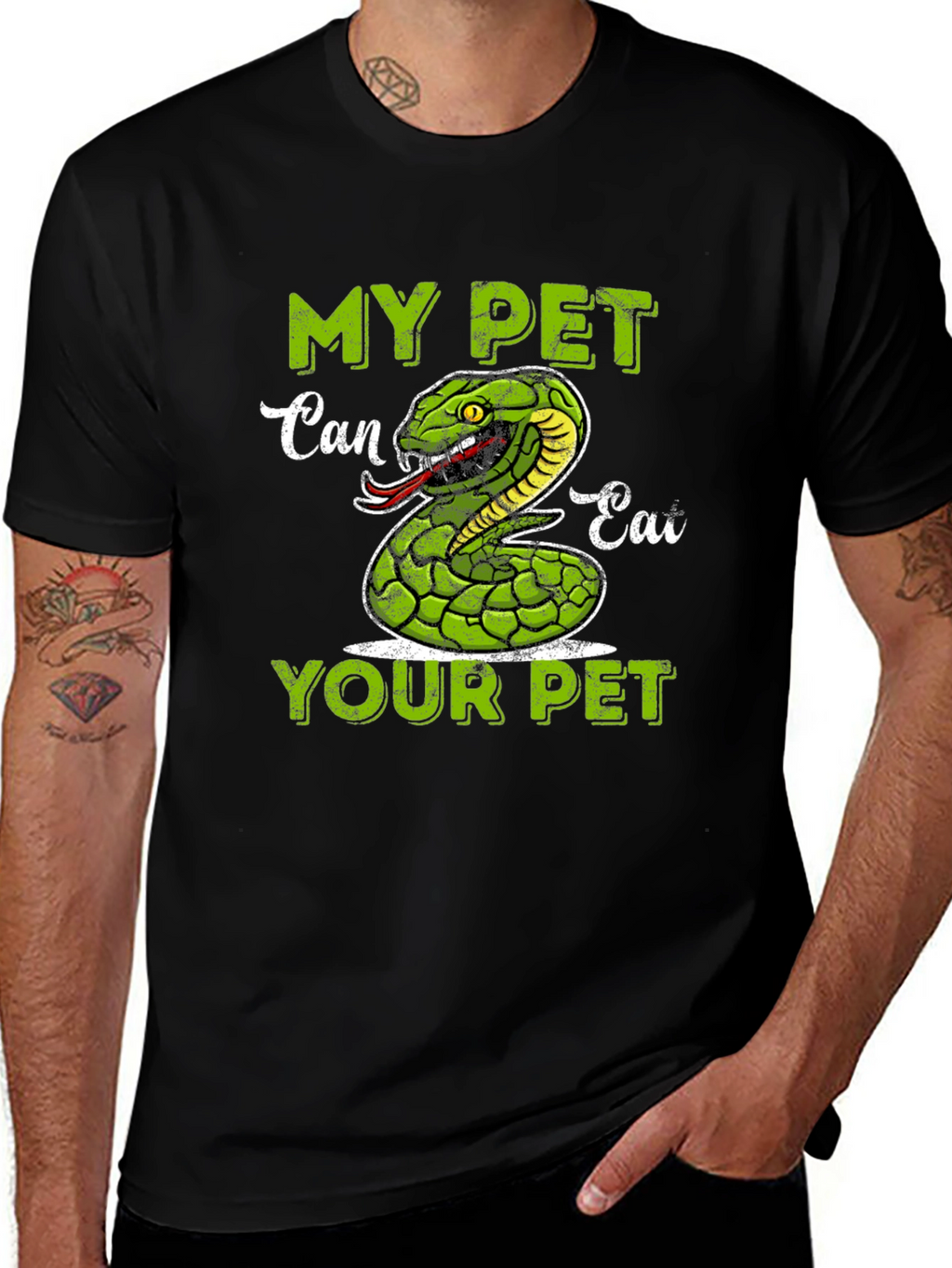My Pet Can Eat Your Pet Snake T-Shirt